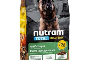 Nutram T26 Total Grain Free Lamb lentils(Нутрам Тотал Грейн Фри Ягненок) корм для собак всех пород и возрастов