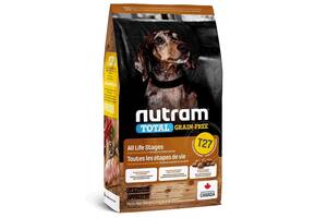 Nutram T27 Total Grain Free Turkey Chicken Small Breed Dog (Нутрам Тотал Индейка) корм для собак мелких пород 5.4 кг.