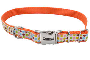 Ошейник для собак Coastal Pet Attire Ribbon 1.6 х 30 см Оранжевый (76484614736)