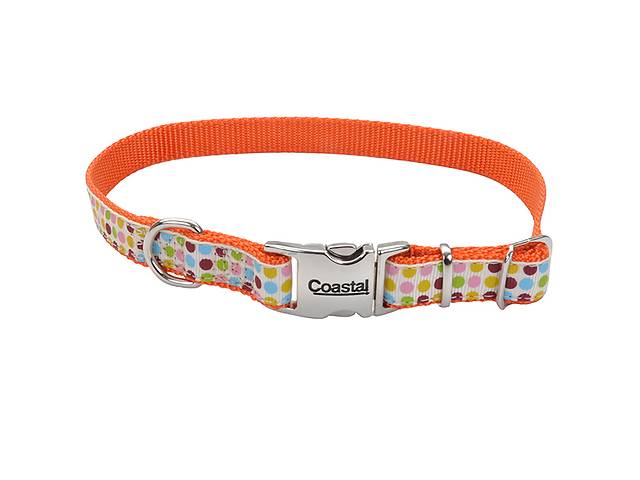 Ошейник для собак Coastal Pet Attire Ribbon 1.6 х 30 см Оранжевый (76484614736)