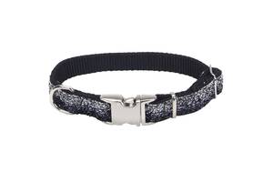 Ошейник для собак Coastal Pet Attire Sparkles 1 х 20-30 см черный (76484134210)