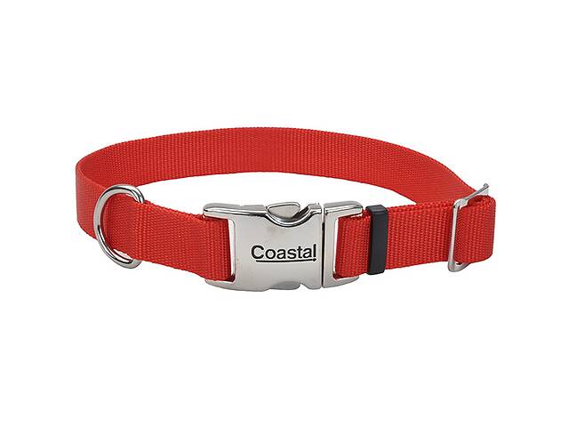 Ошейник для собак Coastal Titan Buckle 2 х 36 - 51 см красный (76484616051)