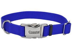 Ошейник для собак Coastal Titan Buckle 2х36-51см синий(76484616020)