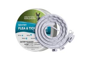 Ошейник от блох и клещей для собак малых пород Sentry Flea&Tick Collar Small 36 см 2 шт (73091039518)