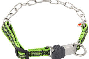 Ошейник с нейлоном для собак Sprenger Adjustable Collar with Assembly Chain 3 мм 45-50 см Зеленый (4022853208880)