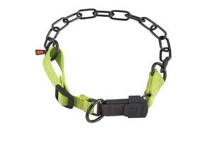 Ошейник с нейлоном для собак Sprenger Adjustable Collar with Assembly Chain 3 мм 60-65 см Зеленый (4022853209092)