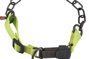 Ошейник с нейлоном для собак Sprenger Adjustable Collar with Assembly Chain 3 мм 60-65 см Зеленый (4022853209092)