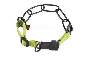 Ошейник с нейлоном для собак Sprenger Adjustable Collar with Assembly Chain 4 мм 55-60 см Зеленый (4022853209214)