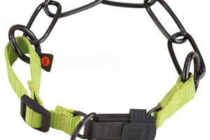 Ошейник с нейлоном для собак Sprenger Adjustable Collar with Assembly Chain 4 мм 55-60 см Зеленый (4022853209214)