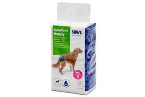 Памперсы для собак Savic Comfort Nappy №4 40-48 см 12 шт/уп (5411388033835)