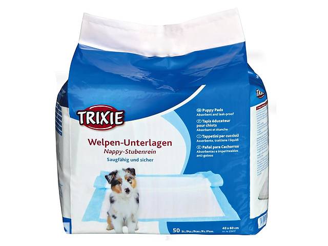 Пеленки Trixie для собак 60х40 см 50 шт