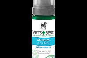 Пена для экспресс чистки собак Vet's Best Waterless Dog Bath 147 мл