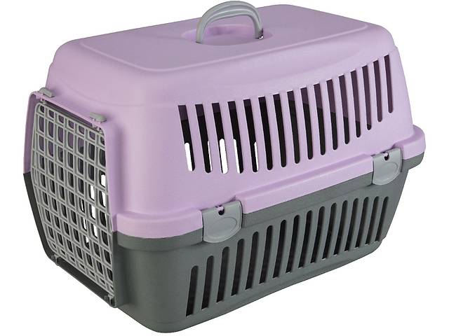 Переноска для кошек и собак Animall CNR-134 58х42х42 см Серо-фиолетовая (2000981203627)