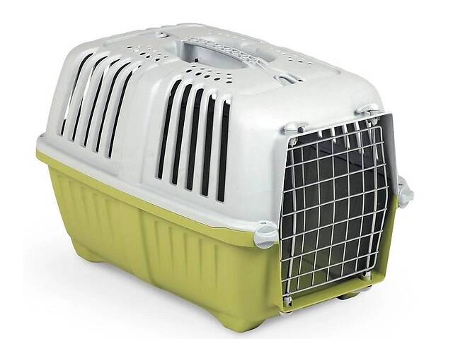 Переноска для собак и кошек MPS 2 Pratiko 1 Metal S 01140107 48 х 31.5 х 33 см до 12 кг Зеленая (8022967049054)