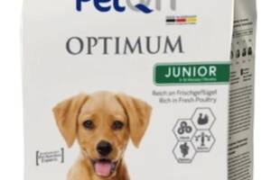 PetQM Dogs Optimum Junior (ПетКью Догс Оптимум Джуниор) сухой корм для щенков от 2 мес. с птицей