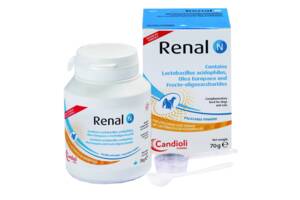 Порошок для котов и собак Candioli Renal N лечение ХПН 70 г