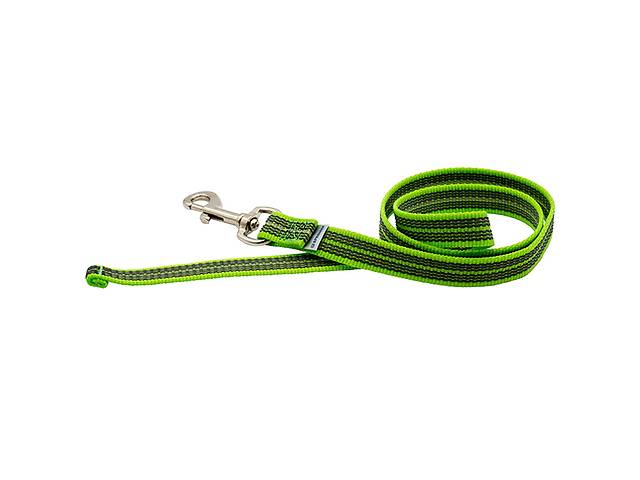 Поводки без ручки для собак Sprenger Rubberized Leash without Handle 1,9 см х 2 м Зеленый (4022853210722)