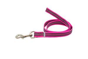 Поводок без ручки для собак Sprenger Rubberized Leash without Handle 1,9 см х 2 м Розовый (4022853210630)