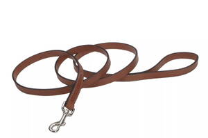 Поводок для собак Coastal Circle-T Dog Leash 1.2 м х 2.5 см коричневый