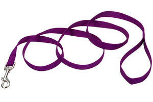 Поводок для собак Coastal Nylon Training нейлон пурпурный 2.5x180 см (76484060151)
