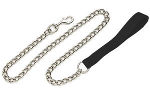 Поводок для собак Coastal Titan Chain Dog Leash 1 см x 1,2 м Черный (76484092800)