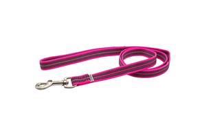 Поводок с ручкой для собак Sprenger Rubberized Leash with Handle 1,9 см х 2 м Розовый (4022853210609)