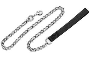 Поводок-Цепочка для собак Coastal Titan Chain Dog Leash звено 2 мм черный 0.6x120 см (76484092701)