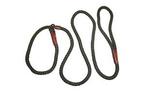 Поводок-удавка для собак Coastal for Hunting Dogs Braided Rope 1 см х 1,8 м Зеленый (76484336065)