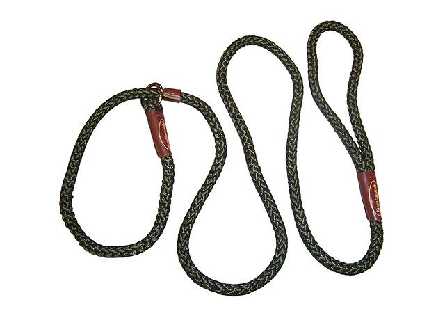 Поводок-удавка для собак Coastal for Hunting Dogs Braided Rope 1 см х 1,8 м Зеленый (76484336065)