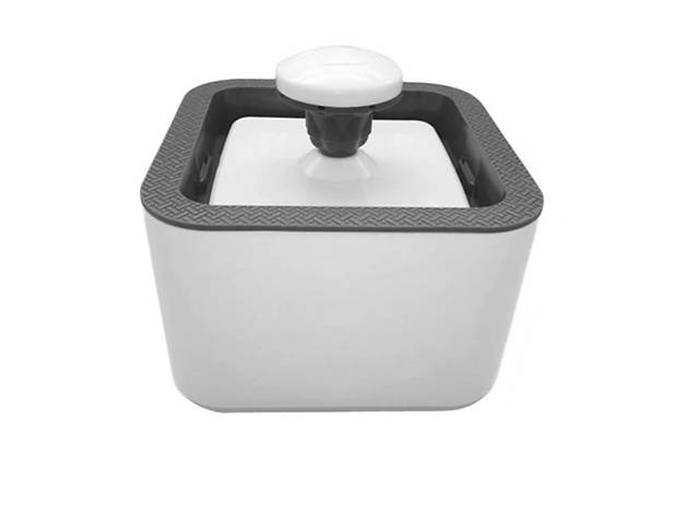 Поилка фонтан для кошек и собак автоматическая Pet Water FOUNTAIN CNV Grey