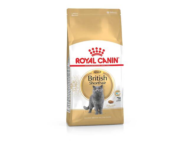 Royal Canin British Shorthair Adult (Роял Канин Бритиш Шортхейр) корм для кошек британская короткошерстная 2 кг.