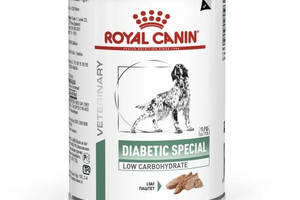 Royal Canin Diabetic Special Low Carbohydrate (Роял Канин Диабетик) влажный корм для собак при диабете 0.410 кг.