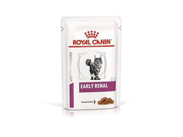 Royal Canin Early Renal (Роял Канин Эрли Ренал) влажный корм для кошек при заболеваниях почек 85 г. х 12 шт.