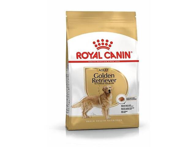 Royal Canin Golden Retriever Adult (Роял Канин Голден Ретривер Эдалт) корм для взрослого золотистого ретривера