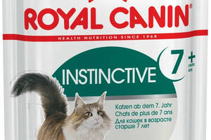 Royal Canin Instinctive 7+ Gravy (Роял Канин Инстинктив 7+ соус) влажный корм для кошек от 7 лет 85 г х 12 шт