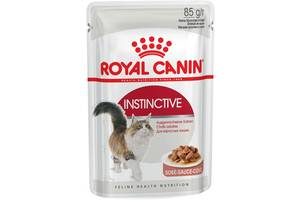 Royal Canin Instinctive Gravy (Роял Канин Инстинктив кусочки) влажный корм для кошек от 12 мес. 85 г х 12 шт