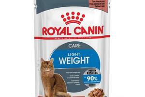 Royal Canin Light Weight Care Gravy (Роял Канин Лайт Вейт Кеа) влажный корм для кошек с ожирением 85 г х 12 шт