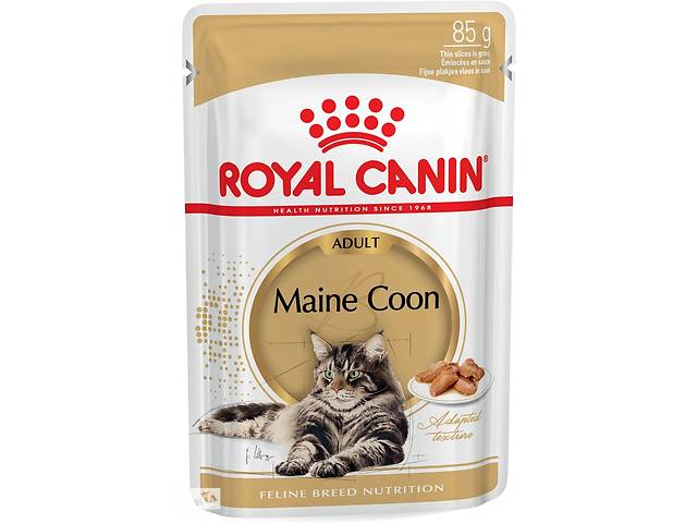 Royal Canin Maine Coon (Роял Канин Мейн Кун Эдалт) влажный корм для кошек мейн-кун 85 г х 12 шт