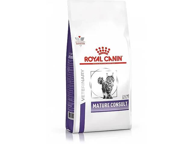 Royal Canin Mature Consult Feline (Роял Канин Матюр Консалт) сухой корм для активных кошек от 7 лет 1.5