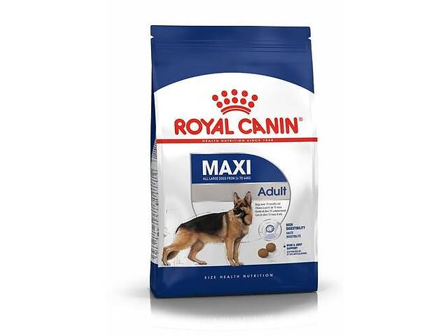 Royal Canin Maxi Adult (Роял Канин Макси Эдалт) сухой корм для взрослых собак крупных пород 4 кг.