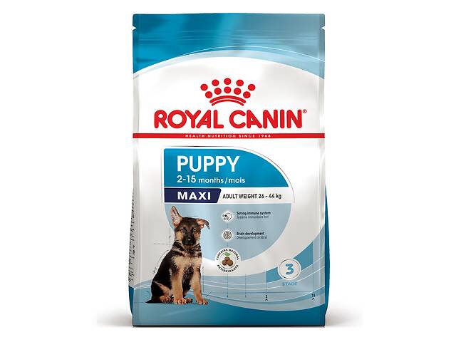 Royal Canin Maxi Puppy (Роял Канин Макси Паппи) сухой корм для щенков крупных пород 15 кг.