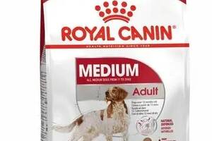 Royal Canin Medium Adult (Роял Канин Медиум Эдалт) сухой корм для взрослых средних собак 11-25 кг от 12 мес 15 кг.