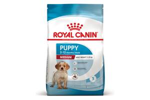 Royal Canin Medium Puppy (Роял Канин Медиум Паппи) сухой корм для щенков средних пород 4 кг.