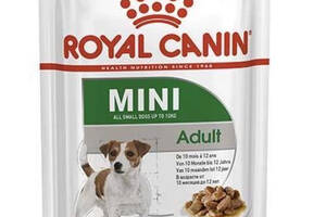 Royal Canin Mini Adult (Роял Канин Мини Эдалт) влажный корм для маленьких собак до 10 кг от 10 месяцев 0.085 кг.