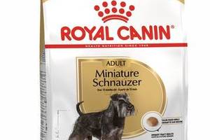Royal Canin Miniature Schnauzer Adult (Роял Канин Миниатюр Шнауцер Эдалт) корм для цвергшнауцеров от 10 мес