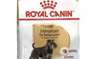 Royal Canin Miniature Schnauzer Adult (Роял Канин Миниатюр Шнауцер Эдалт) корм для цвергшнауцеров от 10 мес 7.5 кг.