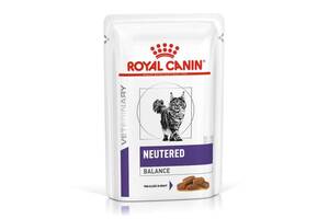 Royal Canin Neutered Balance (Роял Канин Ньютед Беланс) влажный корм (кусочки в соусе) для полных котов 0.085 кг. х 1...