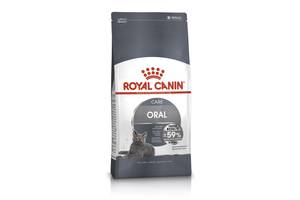 Royal Canin Oral Care (Роял Канин Орал Кер) сухой корм для котов от 12 месяцев при образовании зубных камней 1.5 кг.