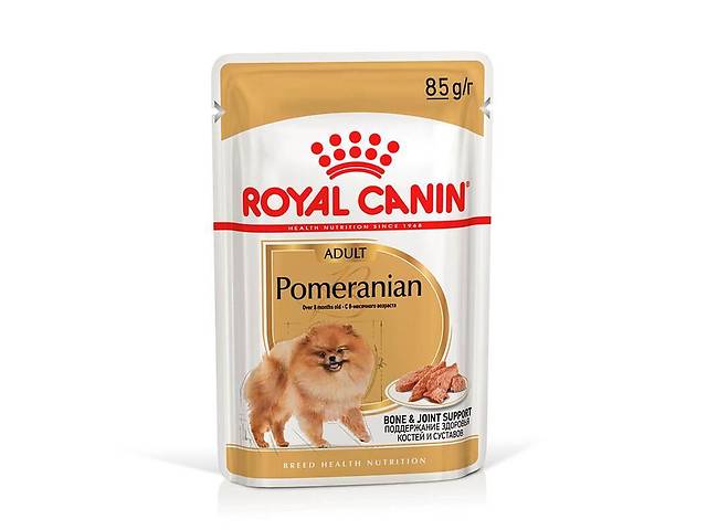 Royal Canin Pomeranian Loaf (Роял Канин Помераниан Лоаф) влажный корм паштет для померанских шпицов 85г х 12шт