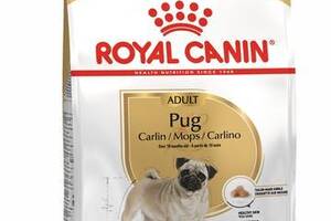 Royal Canin Pug Adult (Роял Канин Паг Эдалт) сухой корм для взрослых собак породы мопс от 10 месяцев 3 кг.